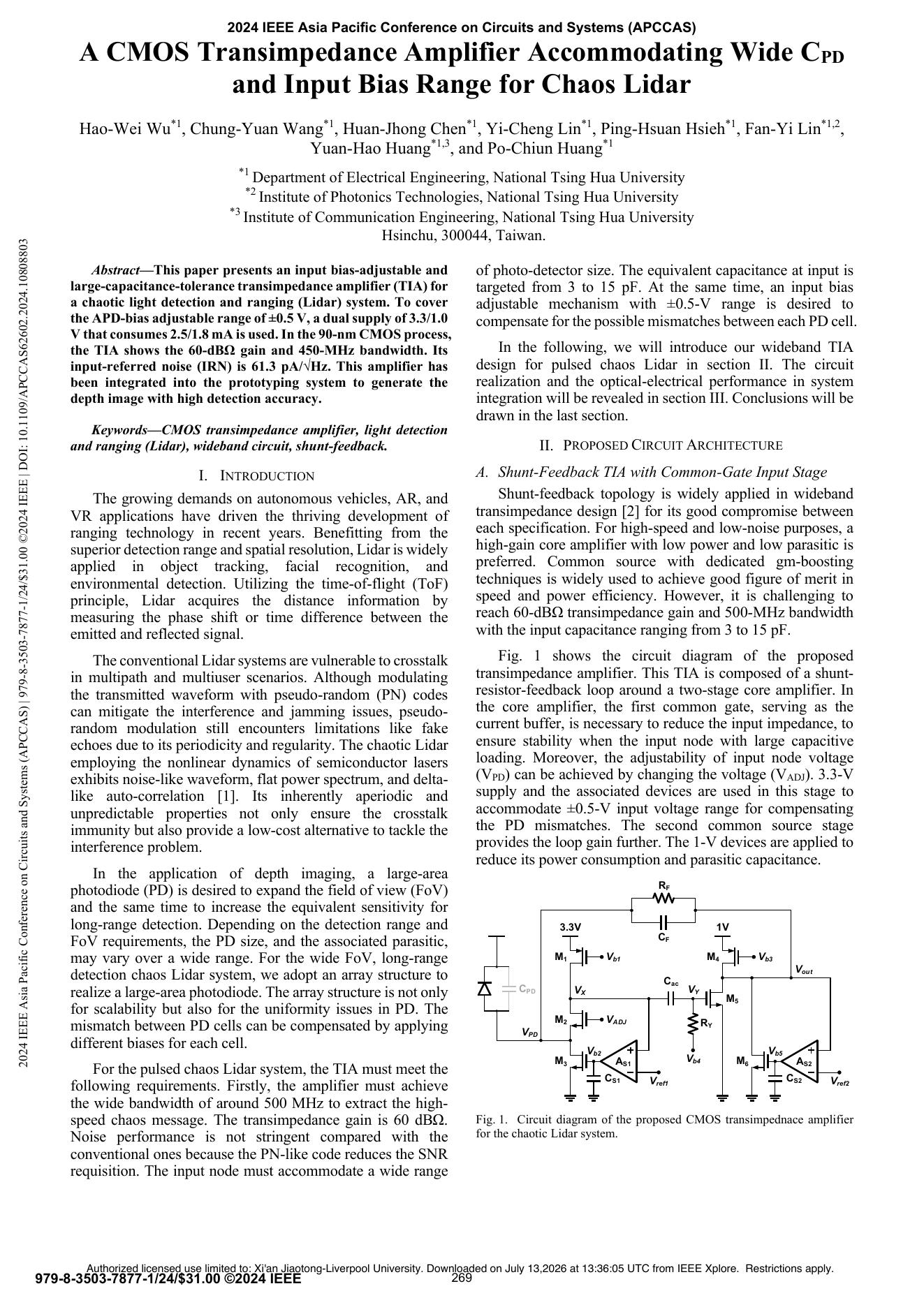 2024-cmos-transimpedance-amplifier-accommodating-wide-cpd-input-bias - Page 1