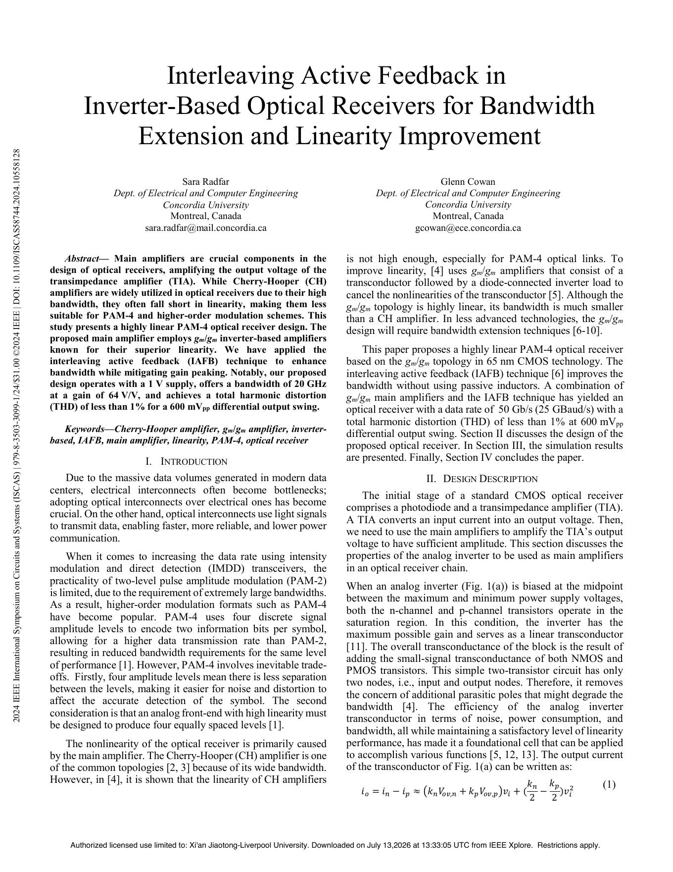 2024-interleaving-active-feedback-inverter-optical-receivers-bandwidth-extension - Page 1
